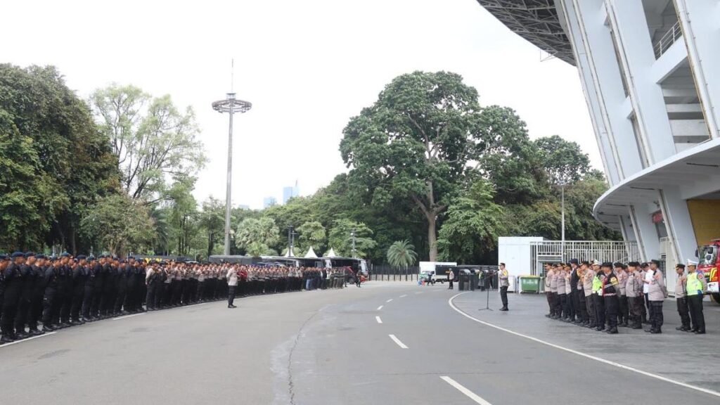 1.876 Personel Amankan Laga Persija vs Persijap di SUGBK