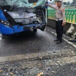 Kecelakaan Bus Transjakarta Diduga Akibat Sopir Kelelahan
